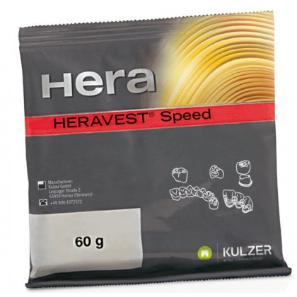 Kulzer Heravest Speed - 4.5 kg - Containing 75 x 60g bags - 66036741 - Investment For C&B Precious and Non Precious Metal